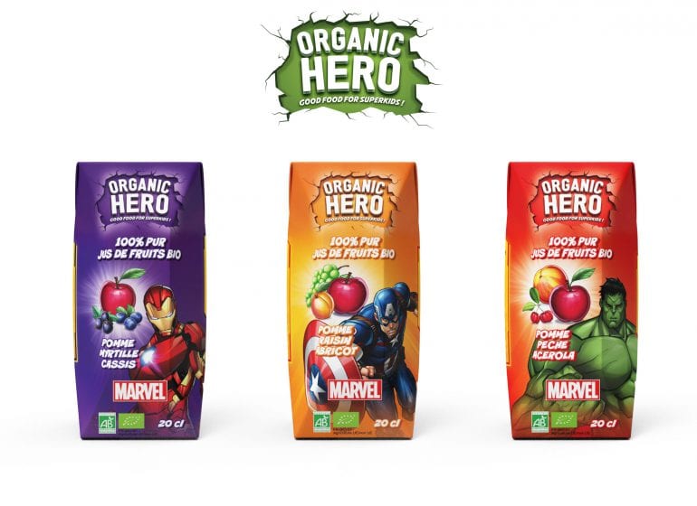 La gamme Organic Hero