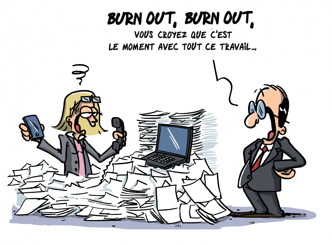 Si l’Organisation Mondiale de la Santé ne reconnaît toujours pas le burn out comme « maladie professionnelle », elle considère désormais qu’il s’agit d’un « phénomène lié au travail ».