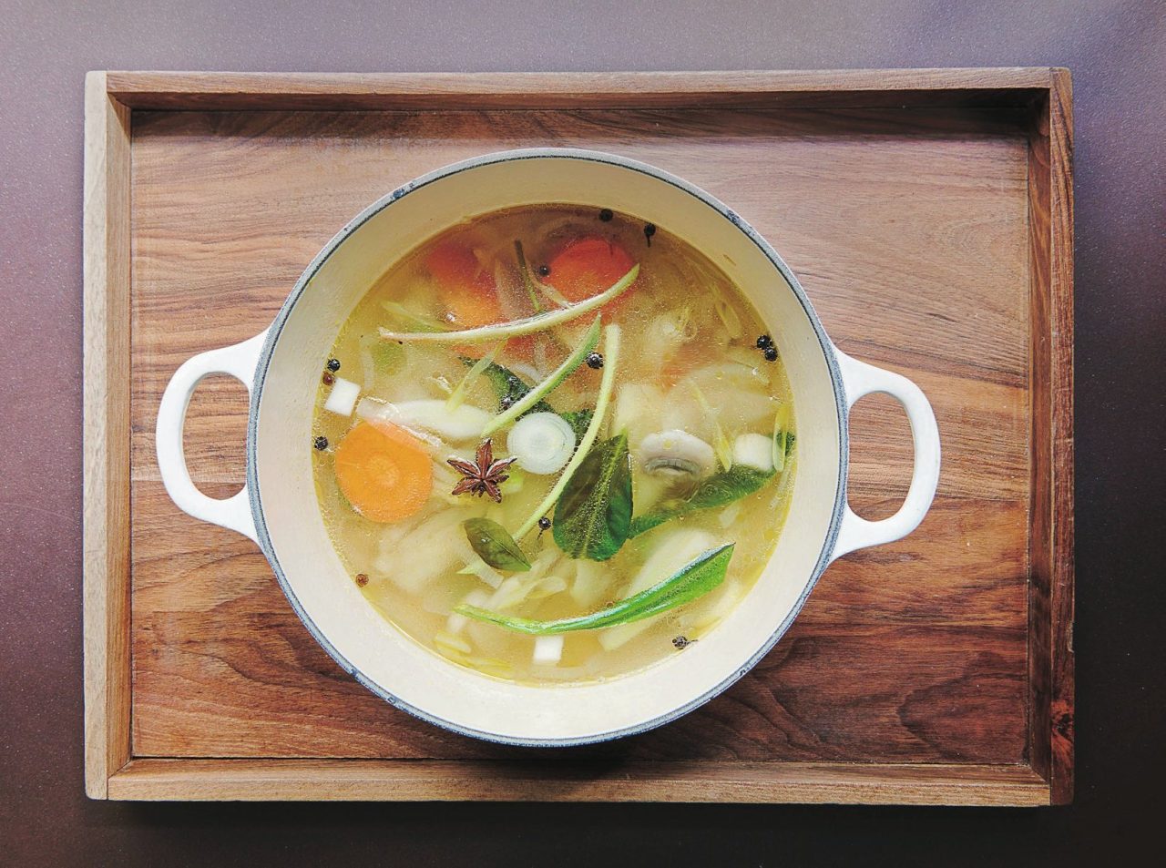Recette de bouillon de légumes healthy - So Healthy
