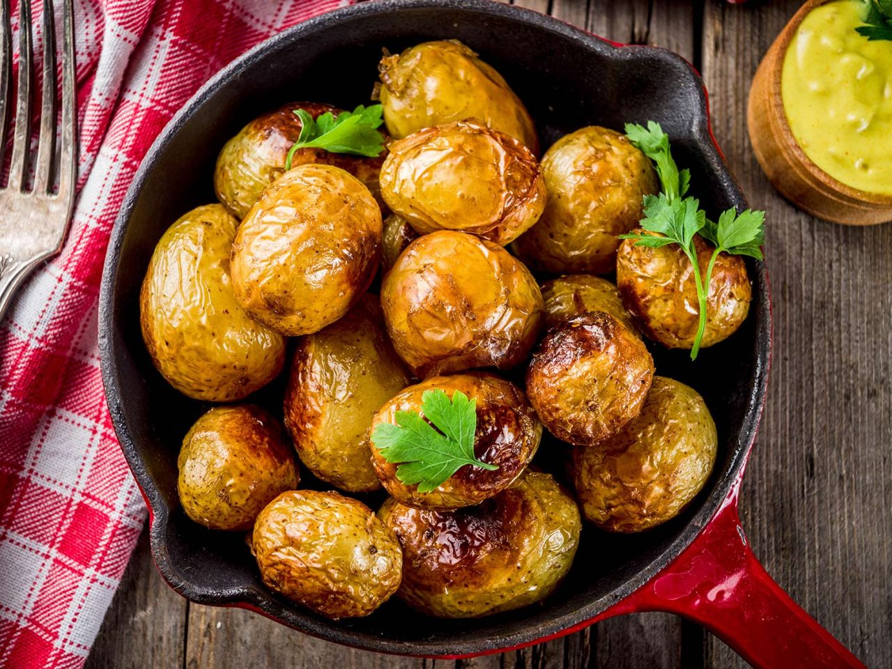 Recette de pommes de terre au four - So Healthy