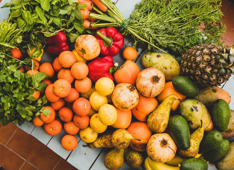 fruits et légumes de juillet