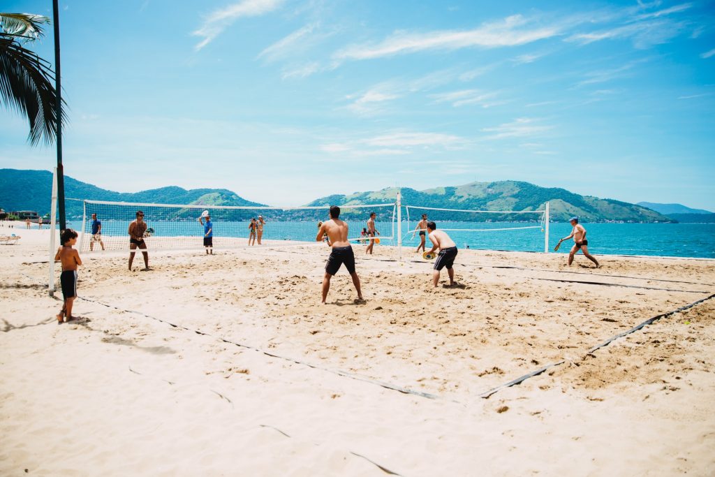 sport à plage