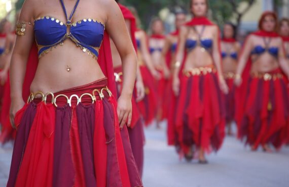 danse du ventre, idéale pour un ventre plat