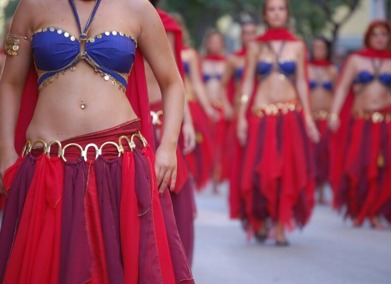 danse du ventre, idéale pour un ventre plat