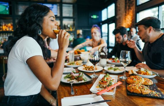 repas à reculons