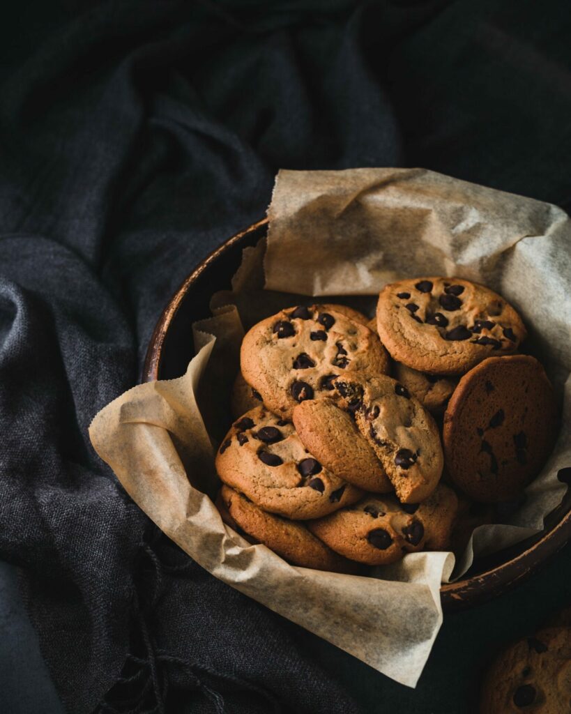 cookie pécan et chocolat