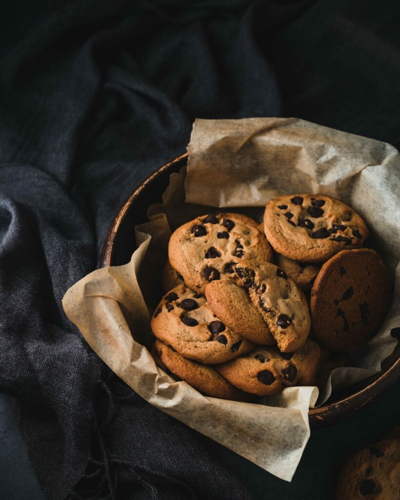 cookie pécan et chocolat