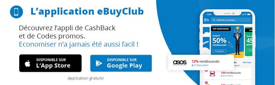 eBuyClub - cashback en ligne et en magasin
